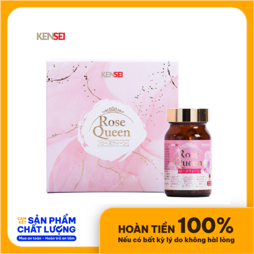 ROSE QUEEN - Viên uống cân bằng nội tiết Nhật Bản Hỗ trợ làm đẹp da, giúp giảm các triệu chứng thời kỳ tiền mãn kinh ở phụ nữ. Tạm hết hàng